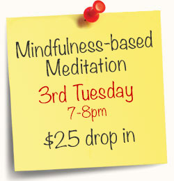 Tuesday evening Mindfulness-based Meditation